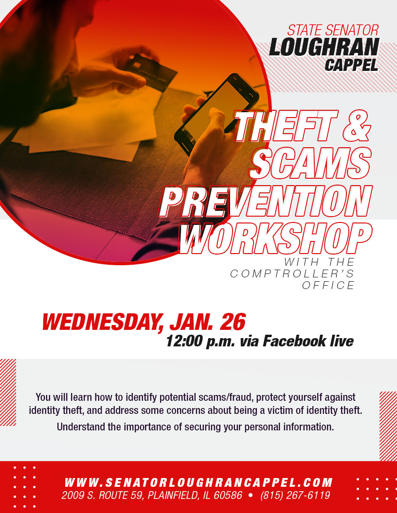 Loughran Cappel invites residents to virtual educational workshop on fraud prevention