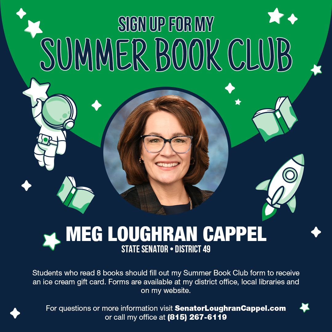 Sign up for Senator Meg Loughran Cappel's Summer Book Club