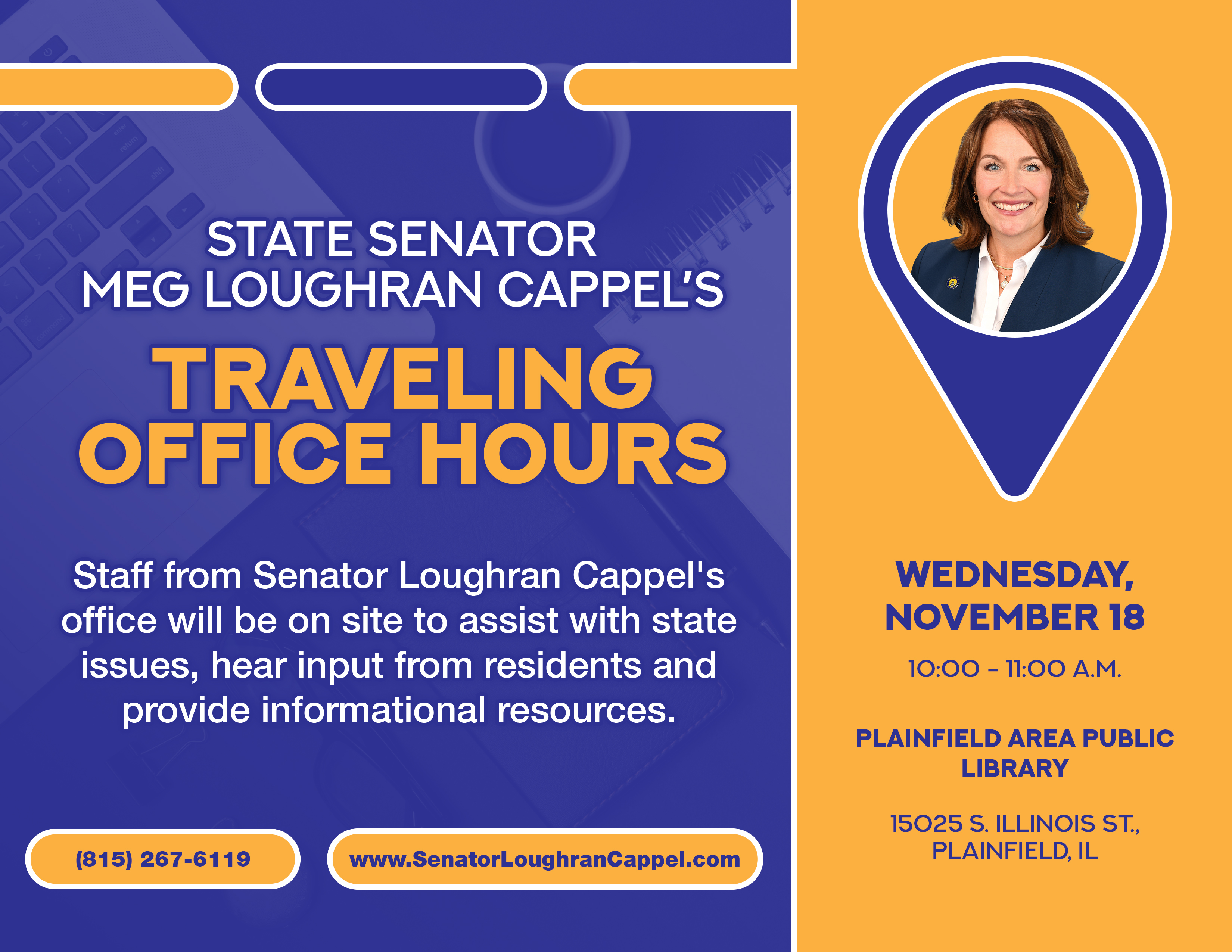 Cappel TravelingOfficeHours 111826